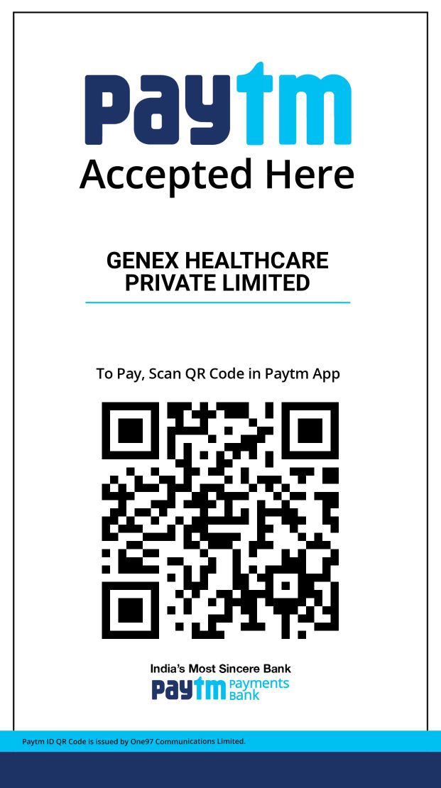 paytm QR code GenexEHR